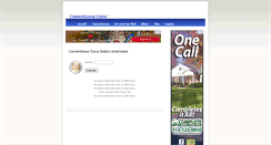 Desktop Screenshot of convertisseur-euros.com